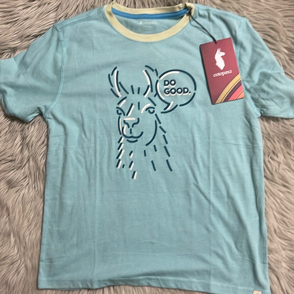 Cotopaxi Kids Aqua Llama Tee